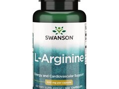 Swanson L-Arginine, 500 mg, 100 Capsule (l-arginina pentru potenta si erectie)